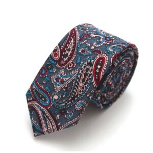 Floral cotton Men's Necktie‎ Skinny 2 1/2W 58L
